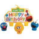 Sesame Street Candles - pk of 4